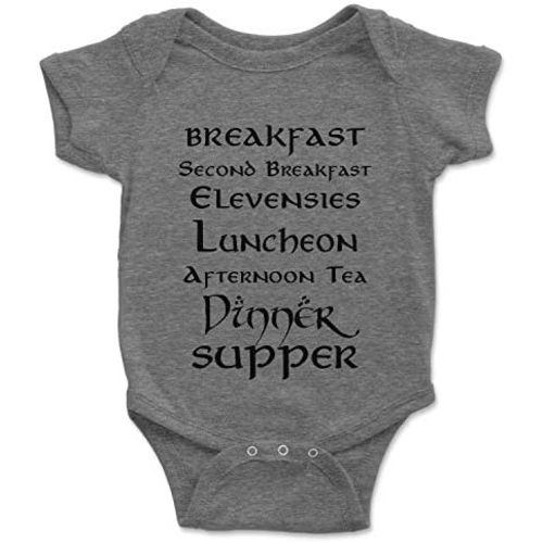 Brain Juice Tees Second Breakfast Baby One Piece