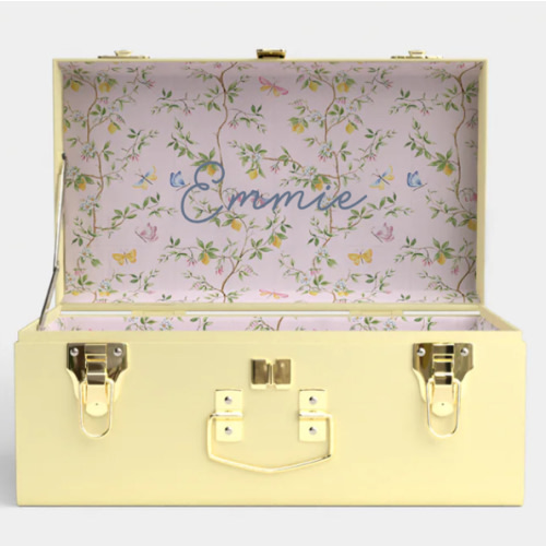 Mini Trunk - Yellow - Sylvia's Summer / Embroidery
