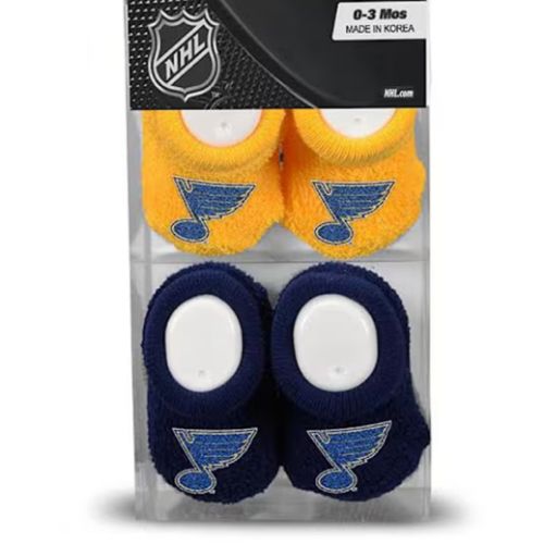 St Louis Blues 2pk Baby NAVY/GOLD Bootie Boxed Set - 9029415