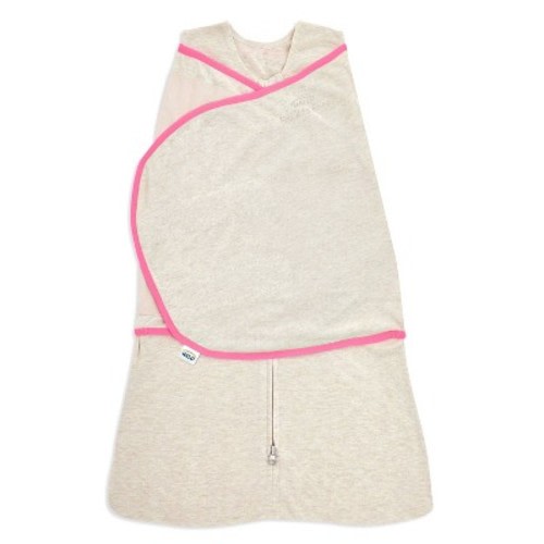 HALO Innovations Sleepsack Swaddle Wrap Ideal Temperature, Color: Oatmeal Pink, Size: Newborn