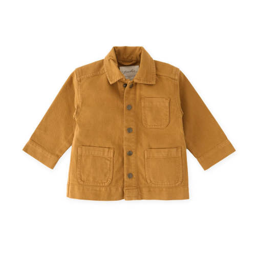 Vintage Twill Baby Chore Jacket - Caramel