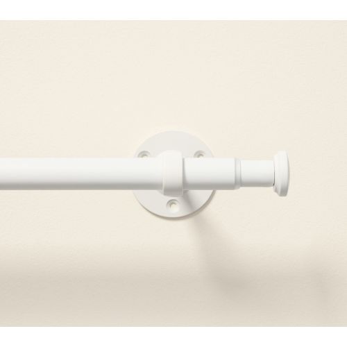 Classic Steel Curtain Rod & Finials (.75")