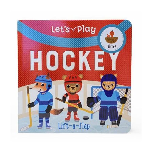 Let's Play Hockey - by Ginger Swift (Board Book)