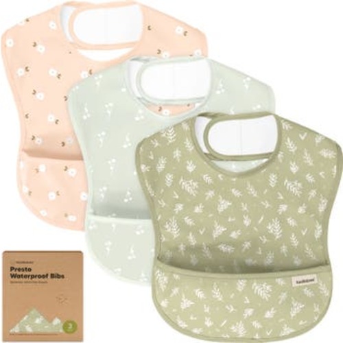 3-Pack Presto Waterproof Bibs