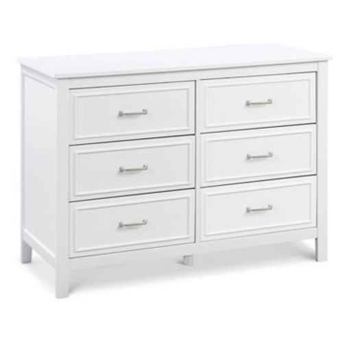 Davinci Charlie 6-drawer Double Dresser - White