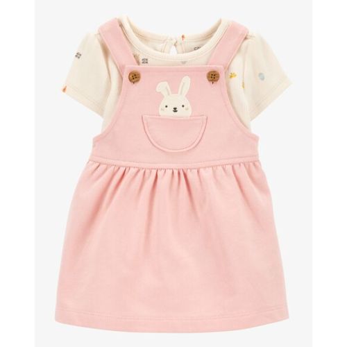Baby 2-Piece Bunny Bodysuit & Jumper Set - Pink - Carter's | Carter's