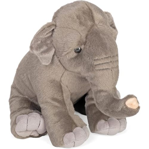 Wild Republic Asian Elephant Plush, Stuffed Animal, Plush Toy, Gifts for Kids, Cuddlekins 12 Inches
