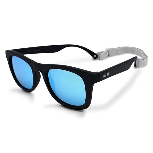 JAN & JUL Baby Toddler Kids’ Flexible UV-400 Polarized Sun-glasses with Strap for Girls Boys