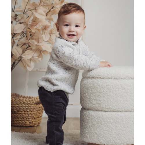 Sweater Top & Pant Set, Grey