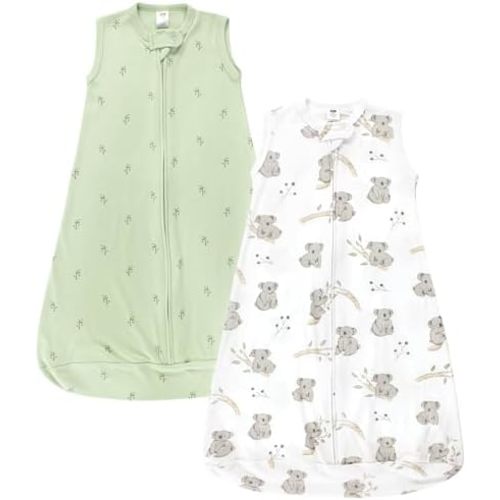 Hudson Baby Unisex Baby Cotton Long-Sleeve Wearable Sleeping Bag, Sack, Blanket