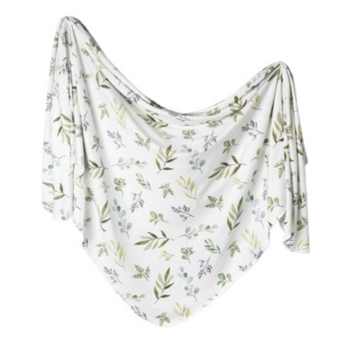 Copper Pearl Bloom Knit Swaddle Blanket - Haven