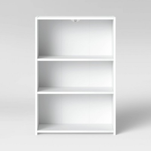 3 Shelf Bookcase White - Room Essentials™ : Target