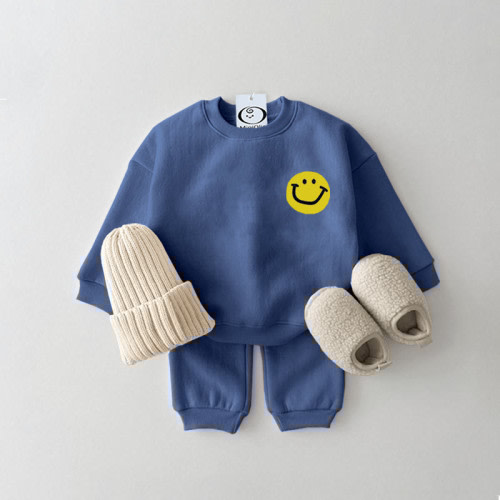 Baby Simple Smile Sweatsuit Set