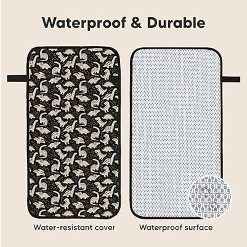 Portable Diaper Changing Pad (Dino Ridge)