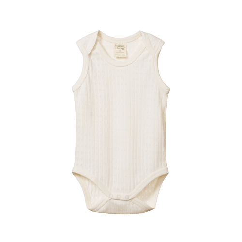 Pointelle Singlet Bodysuit