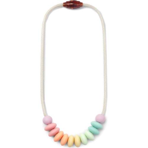 Rainbow Sherbet Sensory Necklace - January Moon | Maisonette