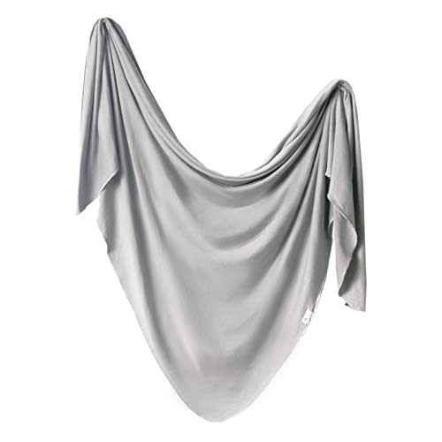 Copper Pearl Baby Swaddle Blanket - Premium Knit Baby Blanket, Large Soft Stretchy Receiving Blankets for Baby Boy and Girl, Swaddles for Newborn, Infant, and Toddler (Stone)