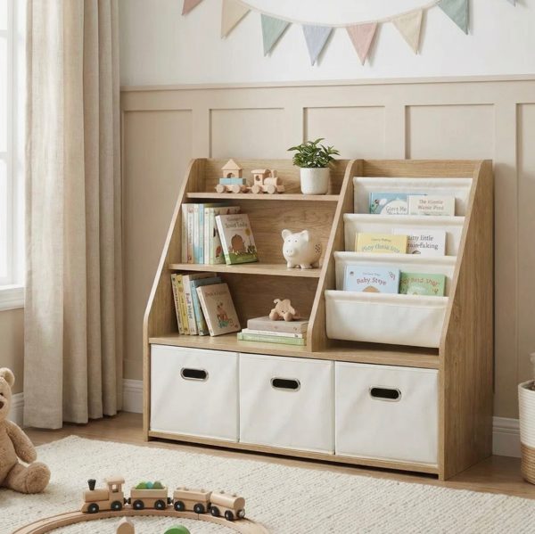 Isabelle & Max Kids Bookshelf And Toy Storage