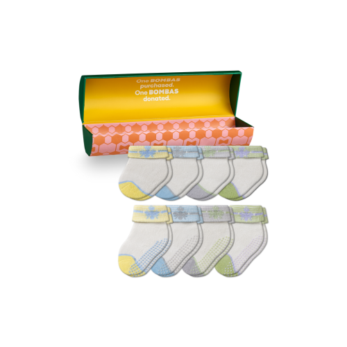Baby's First Year Calf Sock 8-Pack Gift Box
–
Bombas