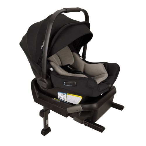 Nuna Pipa Aire Infant Car Seat + Pipa Series Base - Caviar / Chocolate