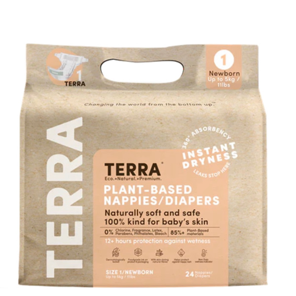 Newborn Diapers, Non-Toxic Diapers | Plant-Based Diapers