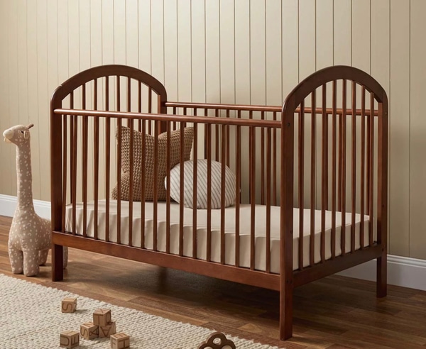 Archie Cot - Hazelnut | Timeless Nursery Style | Mocka