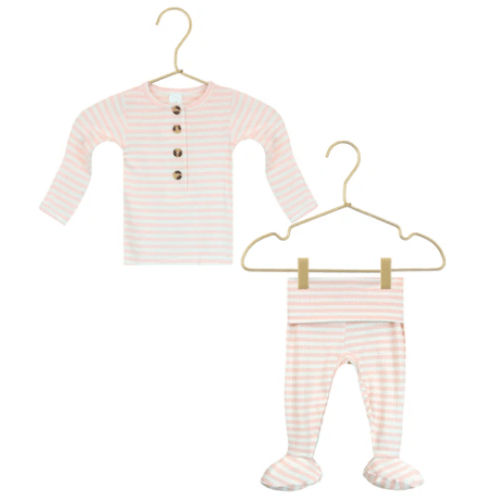 Harper Ribbed Top + Bottoms