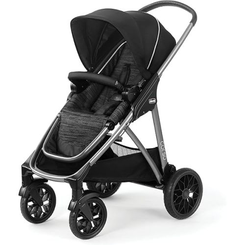 Chicco Corso Modular Quick-Fold Stroller - Staccato | Black