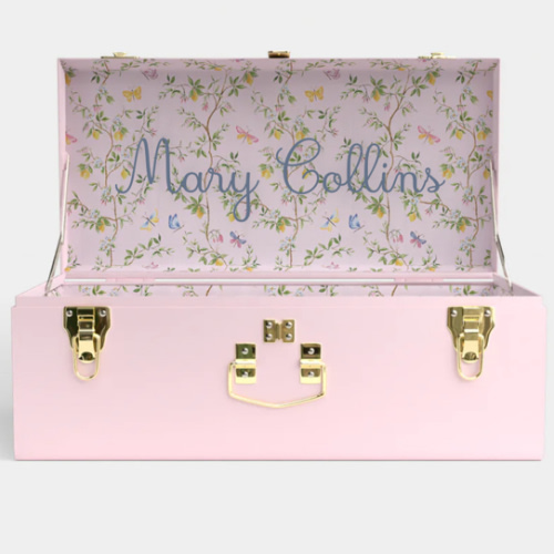 Petite Trunk - Pink - Sylvia's Summer / Embroidery