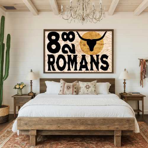 Romans 8 Christian Gifts - Religious Gifts -Western Bible Verse Print Romans 8 -Christian Religious Decor, Gift for Women, Gift for menher