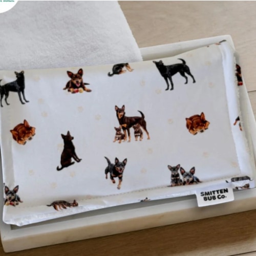 KELPIE | Burp Cloth – Smitten Bub Co.