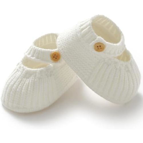 Baby Booties Crochet Knit First Walkers Boots Newborn Soft Socks Shoes for Infant Boy Girl