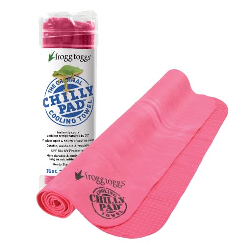 FROGG TOGGS Chilly Pad, Instant Cooling Towel, long lasting, reusable, Sports and Outdoors Neck Towel 33x13