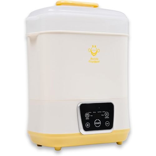 5-in-1 Electric Bottle Sterilizer and Dryer - Baby Bottle Washer, Cleaner, Cup Warmer & Sanitizer Machine - Steam Sterilization Machine, Sterilizing Kit - Newborn Baby Essentials, Newborn Accessories