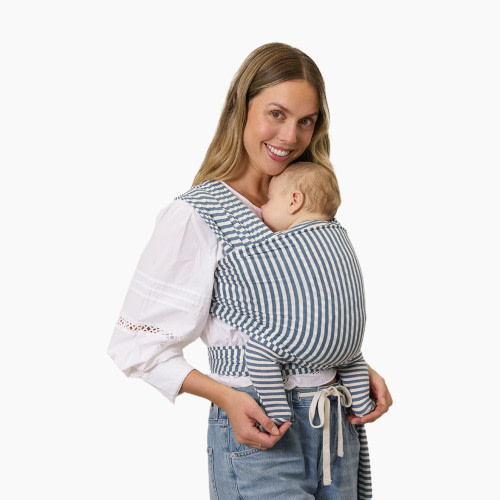 Solly Baby Wrap Carrier - Chambray Stripe