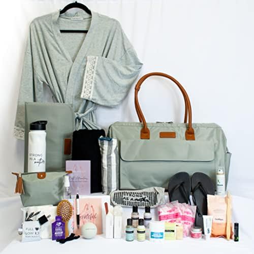 Pre-packed Birth Bag, Hospital Bag for Mom Labor Essentials in Large Diaper Bag (Fully Prepared)