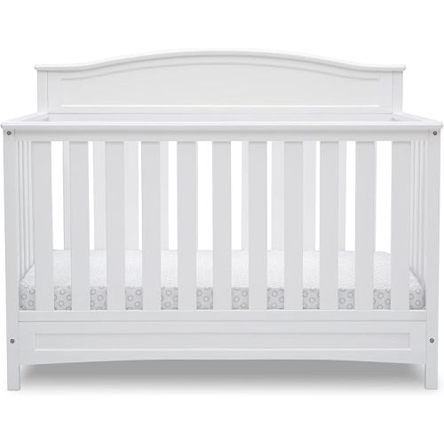Delta Children Emery 4-in-1 Convertible Baby Crib - Greenguard Gold Certified, White
