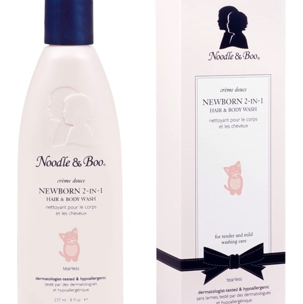 Noodle & Boo Newborn 2-in-1 Baby Shampoo and Body Wash, Tear-Free, Hypoallergenic, Baby Bath Essentials, Moisturizing, pH-Balanced, Vitamin-Enriched, Pediatrician-Tested