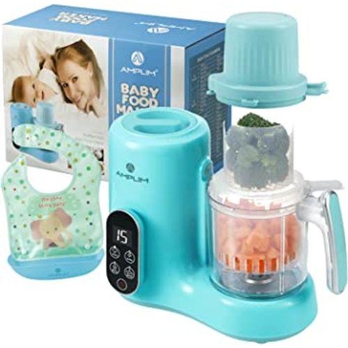 Whale's Love Baby Food Maker 5 in 1 Baby Food Processor Blender