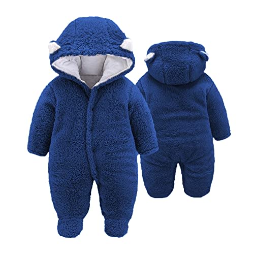 XMWEALTHY Unisex Baby Clothes Winter Coats Cute Newborn Infant Jumpsuit Snowsuit Bodysuits Registry for Baby Essentials Stuff
