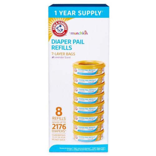 Arm & Hammer™ 8-pack Diaper Pail Refill Rings