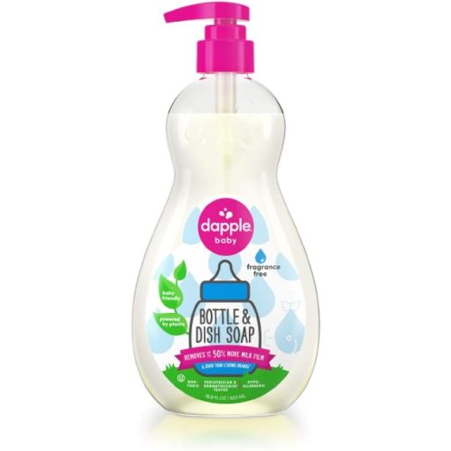 Dapple Baby Bottle & Dish Liquid ,16.9 Fl Oz (Pack of 2)