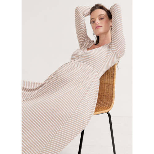 The Softest Rib Nursing Dress
