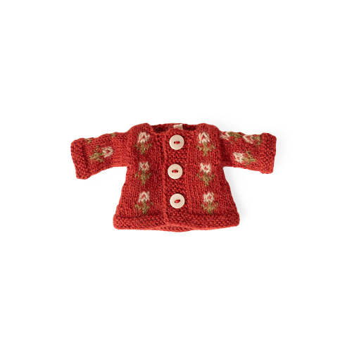 Cozy Flower Cardigan for Dolls — Default Title