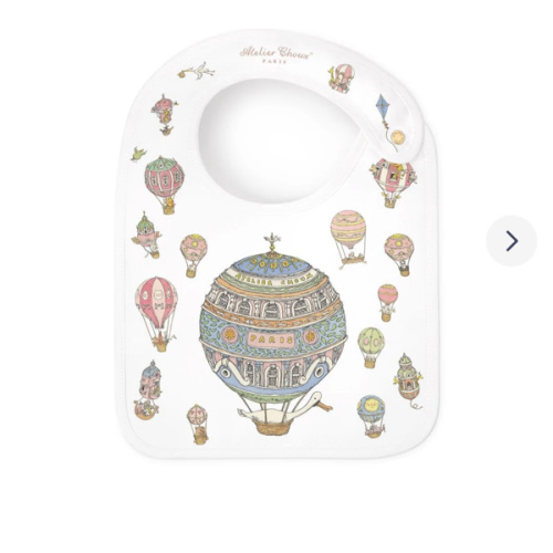 Atelier Choux Bib - Hot Air Balloons | Caitlin Wilson