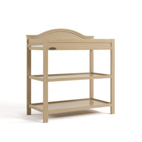 Graco Story Changing Table with Water-Resistant Changing Pad Driftwood