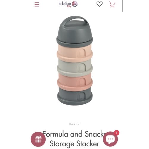 Formula and Snacks Storage Stacker – le bébé +