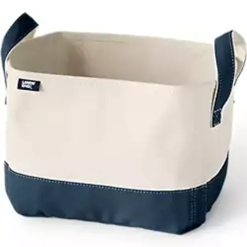 Small Canvas Storage Tote | Lands' End