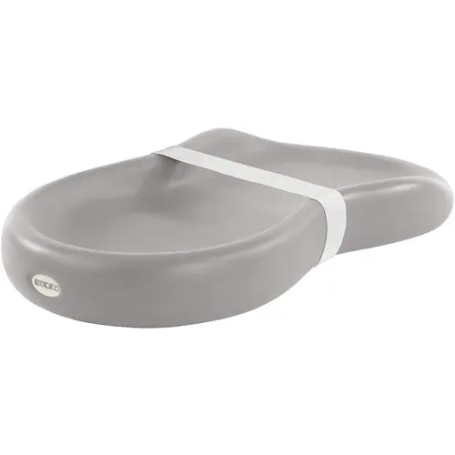 Keekaroo Peanut Changer Grey – The Original Made in USA easy-to-clean changing pad and The only shell over foam, fully impermeable to fluid