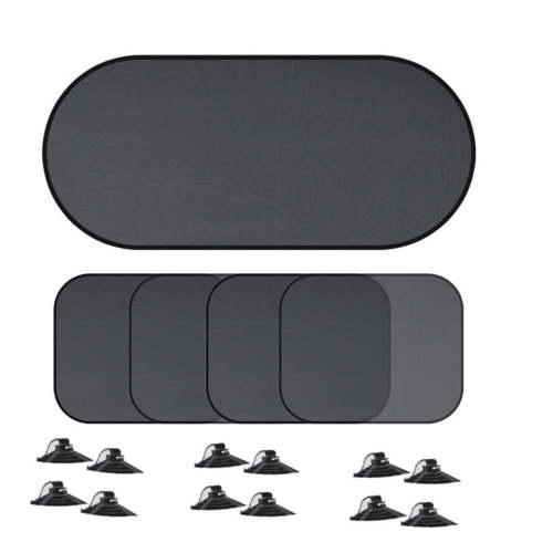 Window Shades Car Car Window Shade Automotive Supplies Summer Mesh Shade 5-Piece Car Window Shade Car Shade